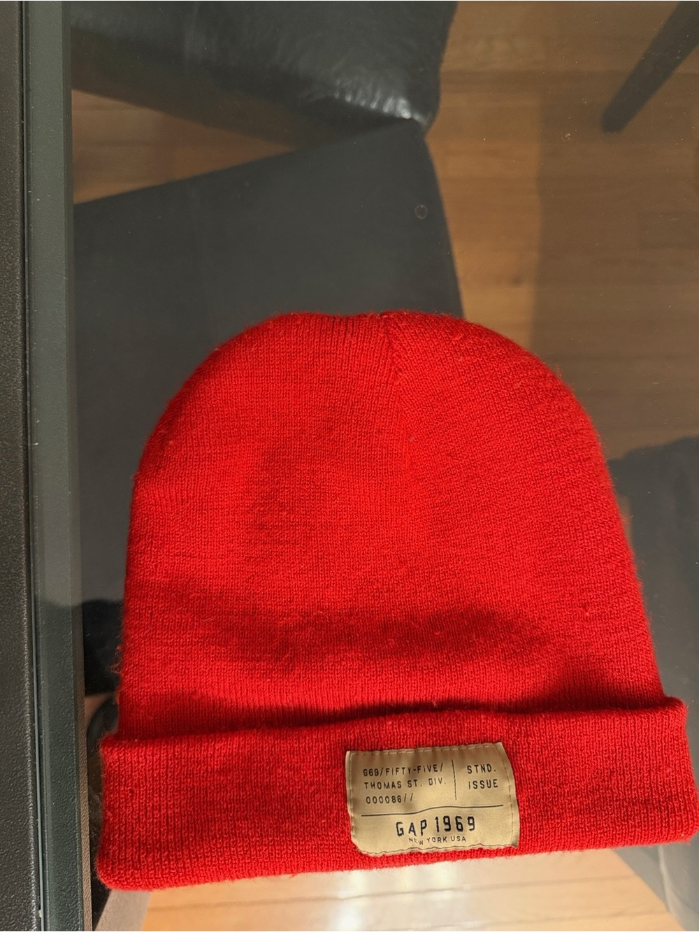 Gap Kids Red Knit Beanie